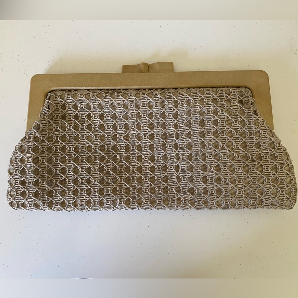 Elegant Tan Clutch Bag - Picture 4 of 4